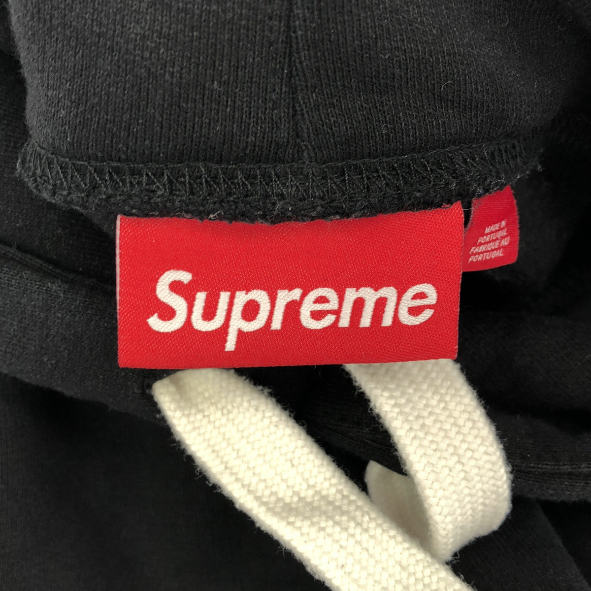 Supreme Small Box Logo black hoodie sweatshirt, top