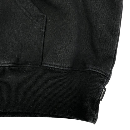 Supreme Small Box Logo black hoodie sweatshirt, top