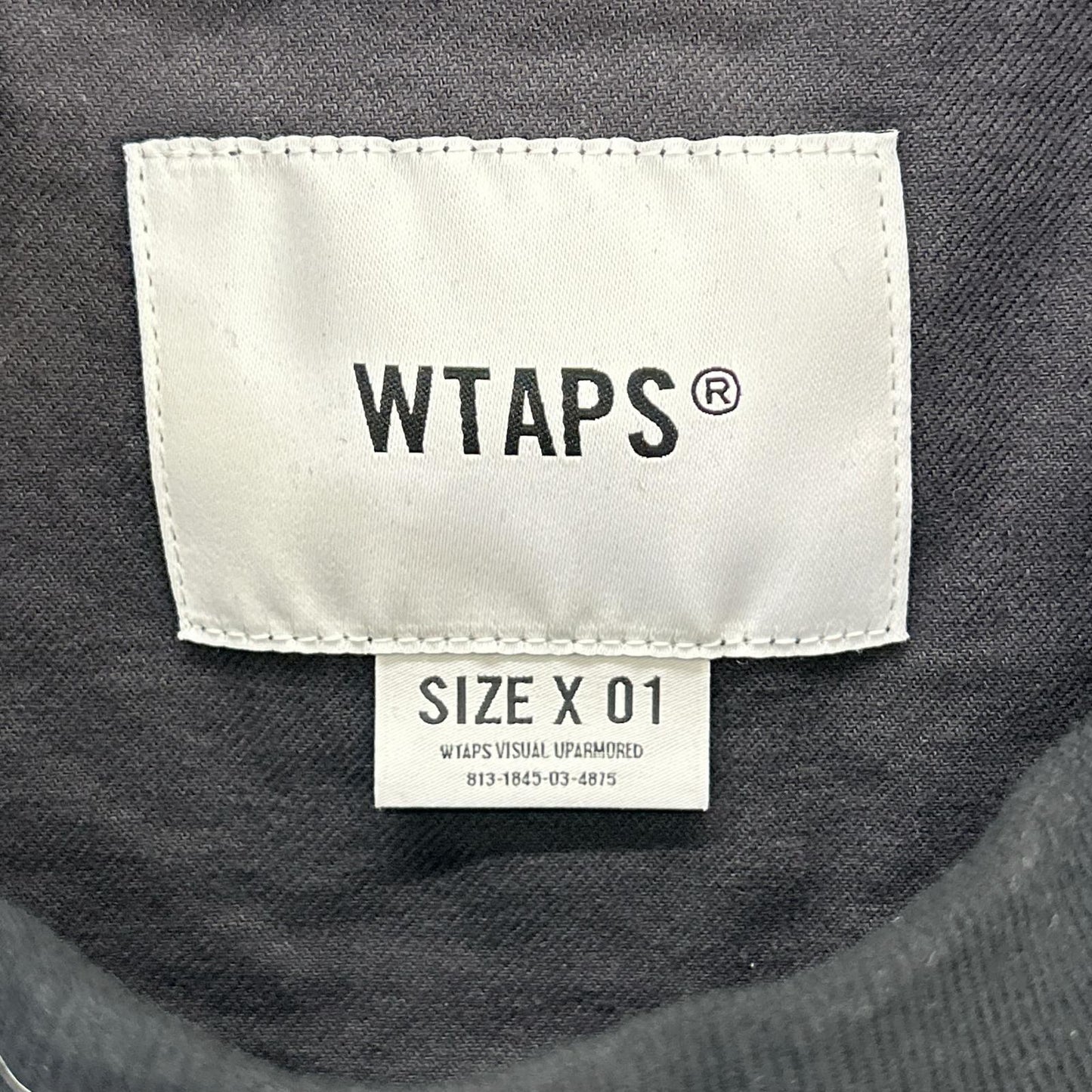 (W)TAPS ダブルタップス 【美品】261WVDT-SHM07 SMOCK / SS / WOCO. TWILL 半袖Tシャツ トップス