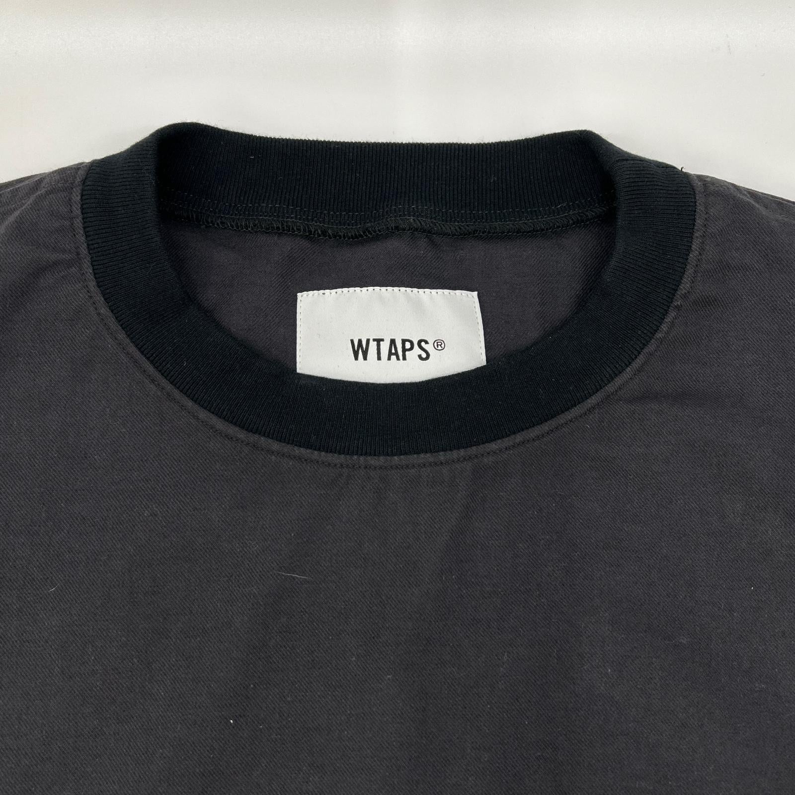 (W)TAPS ダブルタップス 【美品】261WVDT-SHM07 SMOCK / SS / WOCO. TWILL 半袖Tシャツ トップス