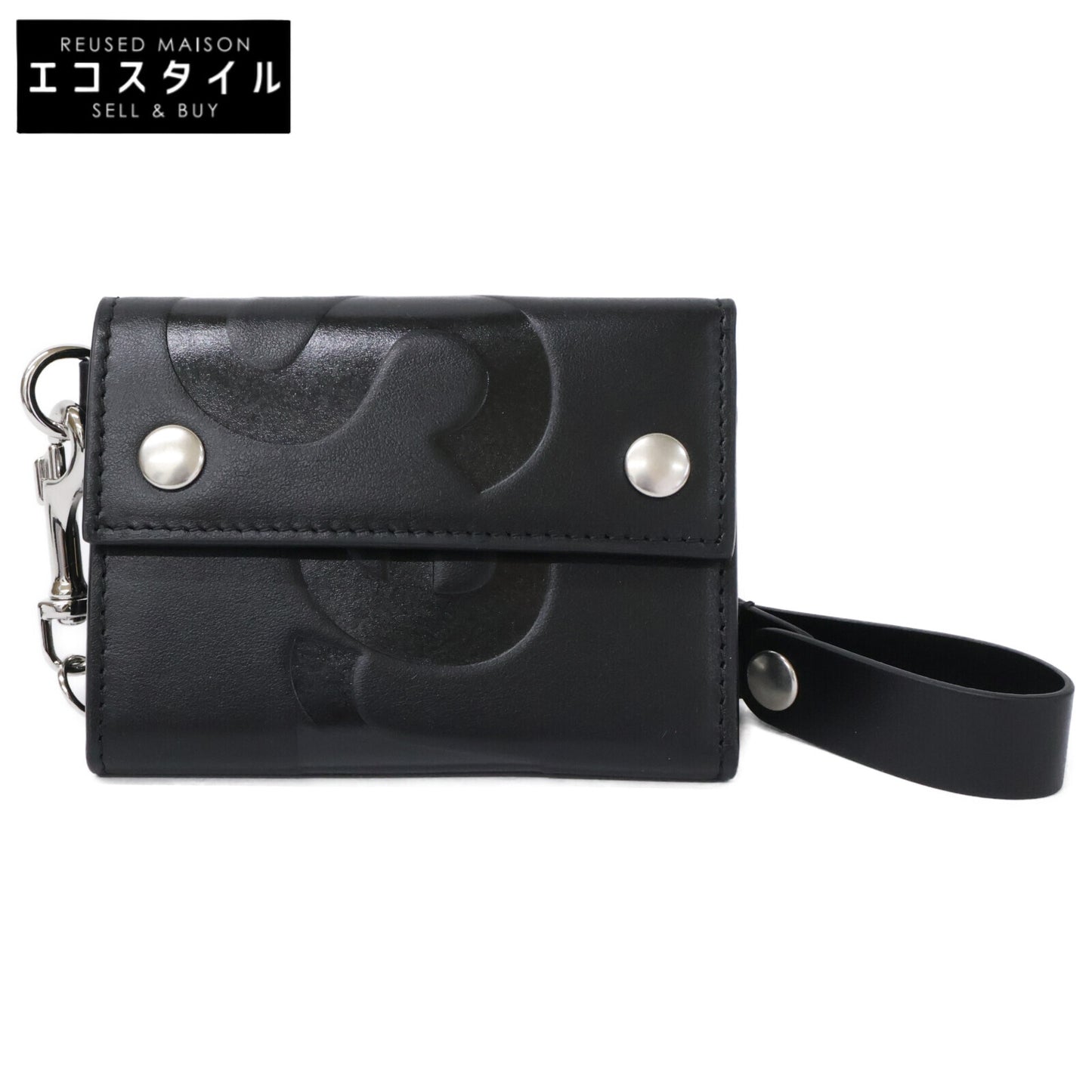 Supreme シュプリーム 【新品同様】SS26 Leather Chain Wallet レザーチェーンウォレット 二つ折り財布（小銭入れあり）
