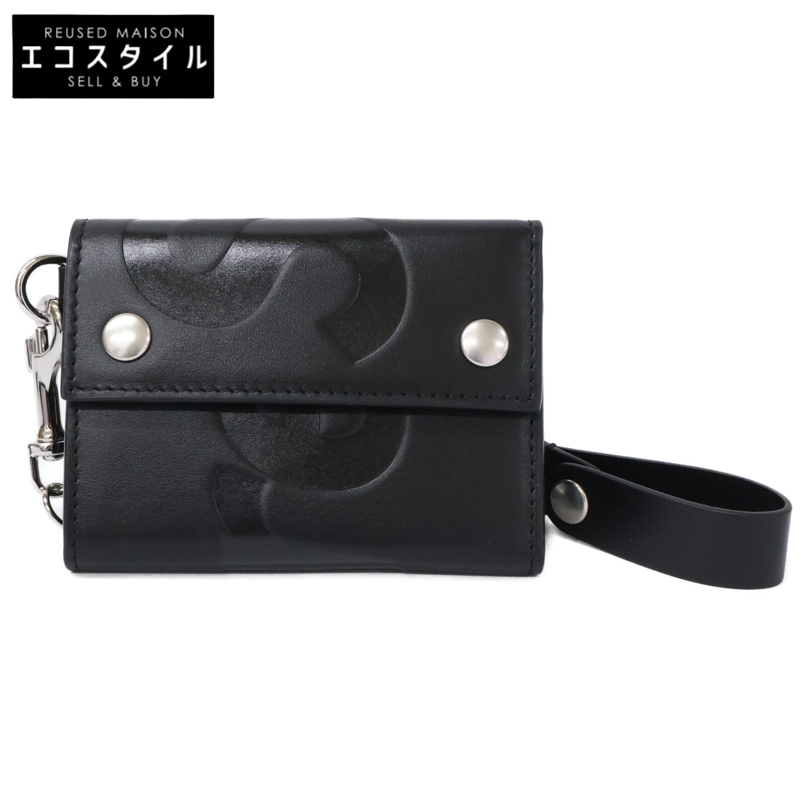 Supreme シュプリーム 【新品同様】SS26 Leather Chain Wallet レザーチェーンウォレット 二つ折り財布（小銭入れあり）