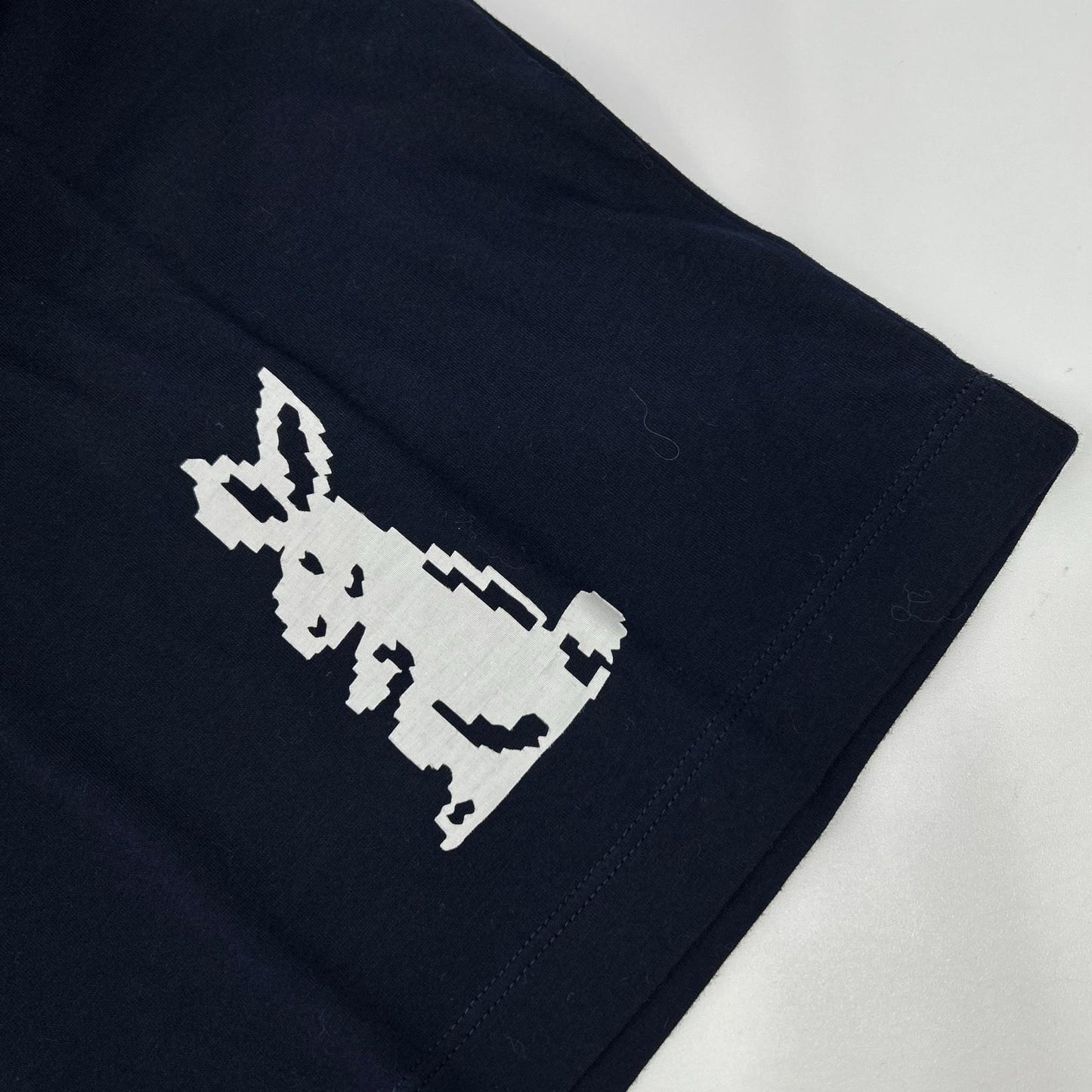 PRADA プラダ UJN330 バニーデジタルプリント トライアングルロゴ クルーネックTシャツ トップス