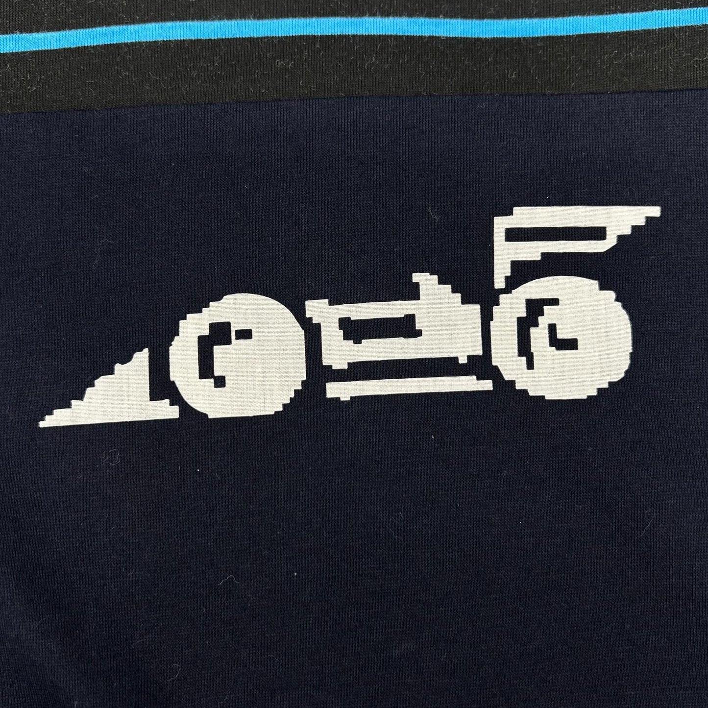 PRADA プラダ UJN330 レーシングデジタルプリント トライアングルロゴ クルーネックTシャツ トップス
