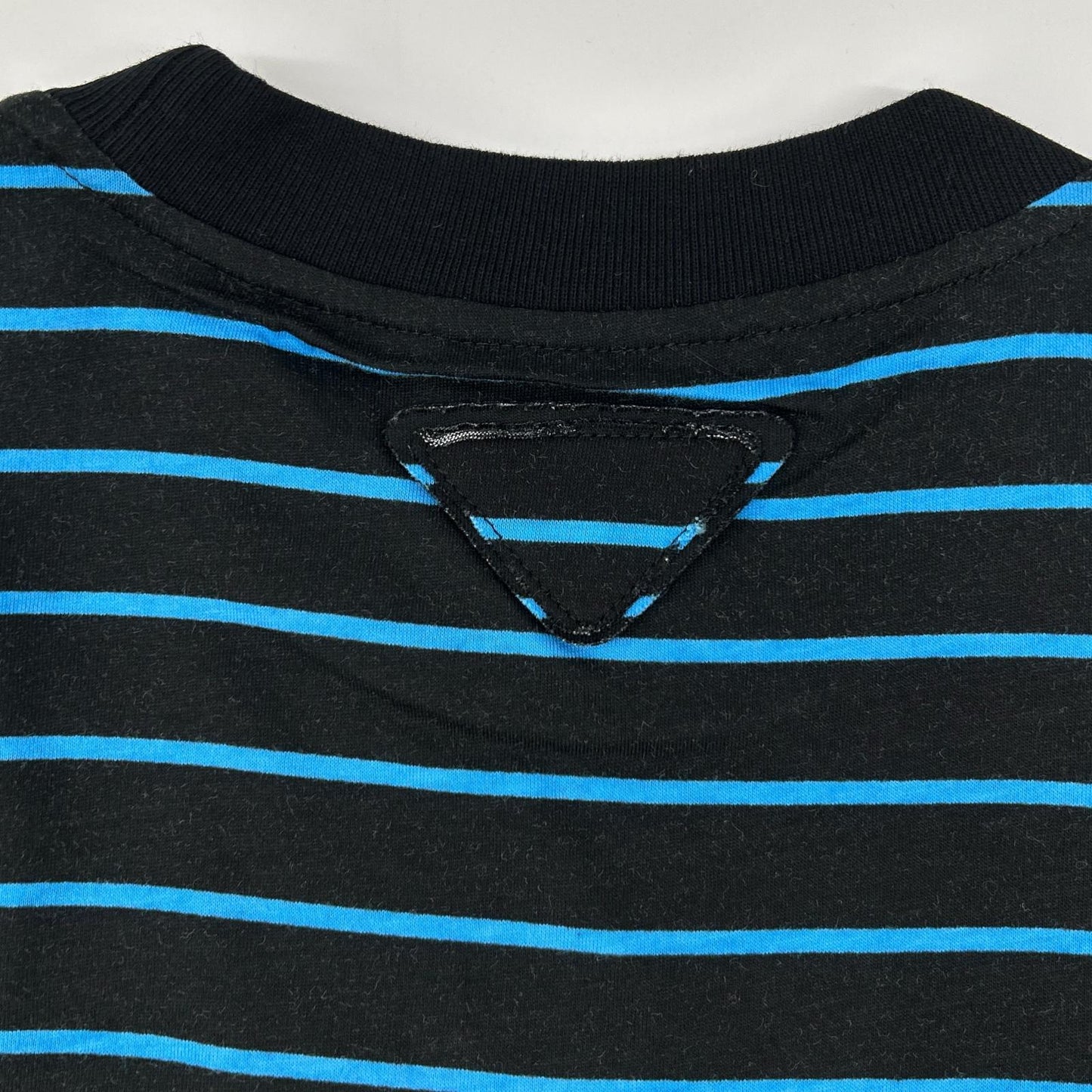PRADA プラダ UJN330 レーシングデジタルプリント トライアングルロゴ クルーネックTシャツ トップス