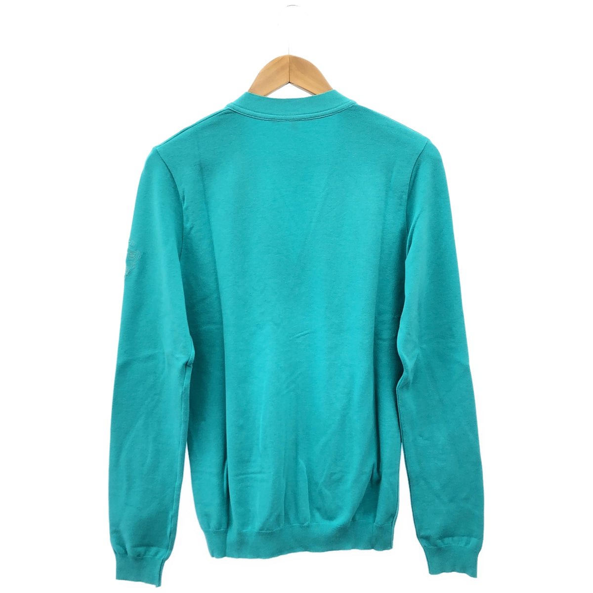 GUCCI グッチ 216268 ブルー クレストロゴ コットンニットカーディガン トップス