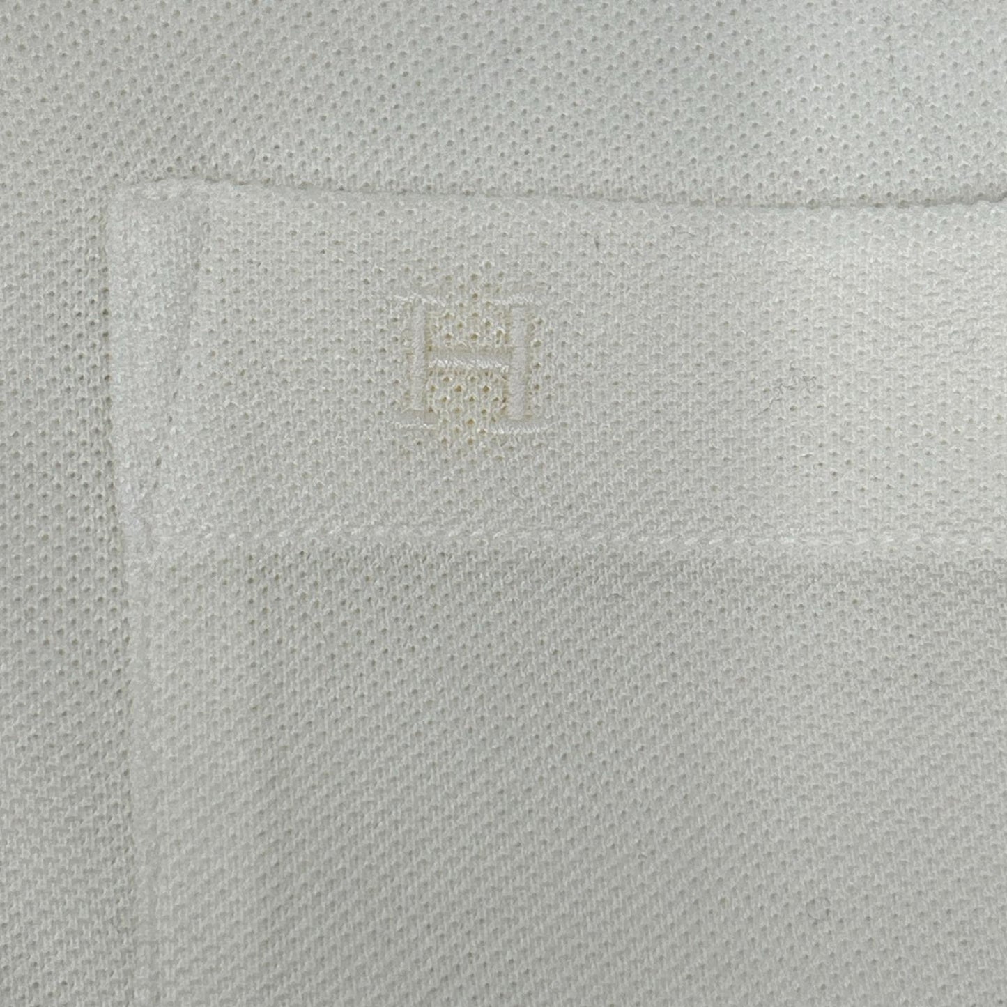 【SALE】 HERMES エルメス sh093 H刺繍 ポケット カノコTシャツ トップス