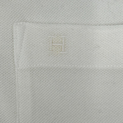 【SALE】 HERMES エルメス sh093 H刺繍 ポケット カノコTシャツ トップス
