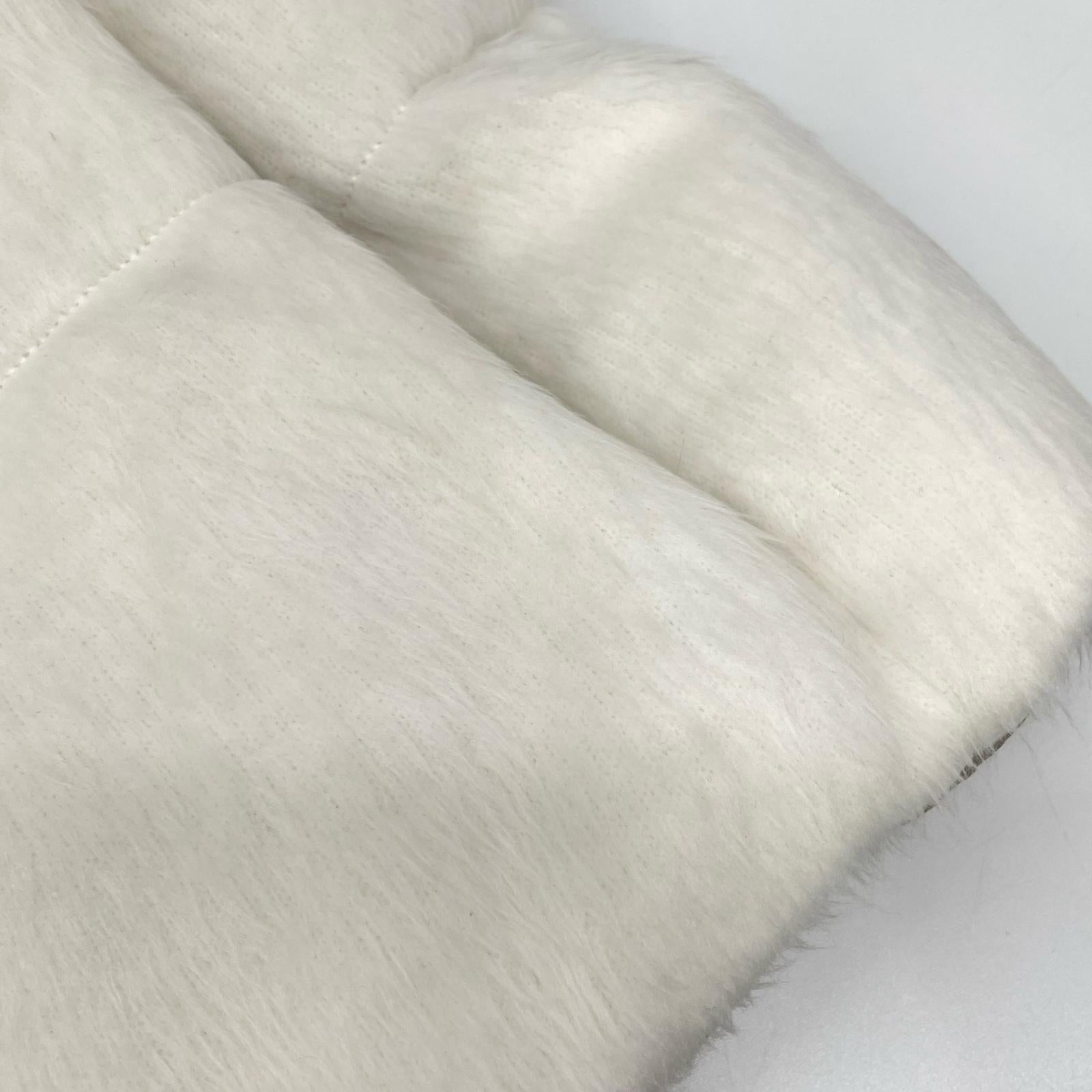 HERNO ヘルノ PI067DR ホワイト Resort エコファー ダウンジャケット ジャケット