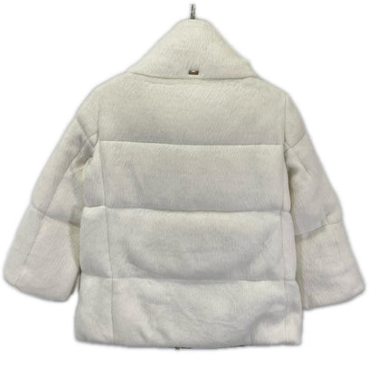HERNO ヘルノ PI067DR ホワイト Resort エコファー ダウンジャケット ジャケット