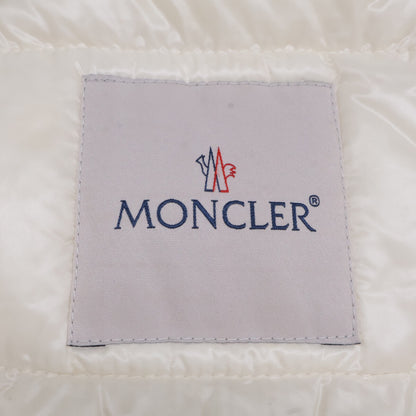 MONCLER モンクレール VEULETTES ツイード切替 ノーカラーダウン コート
