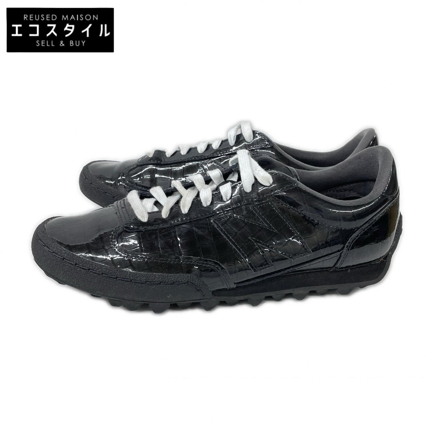 NEW BALANCE ニューバランス UGTR2SV Gator Run パテントレザー スニーカー シューズ