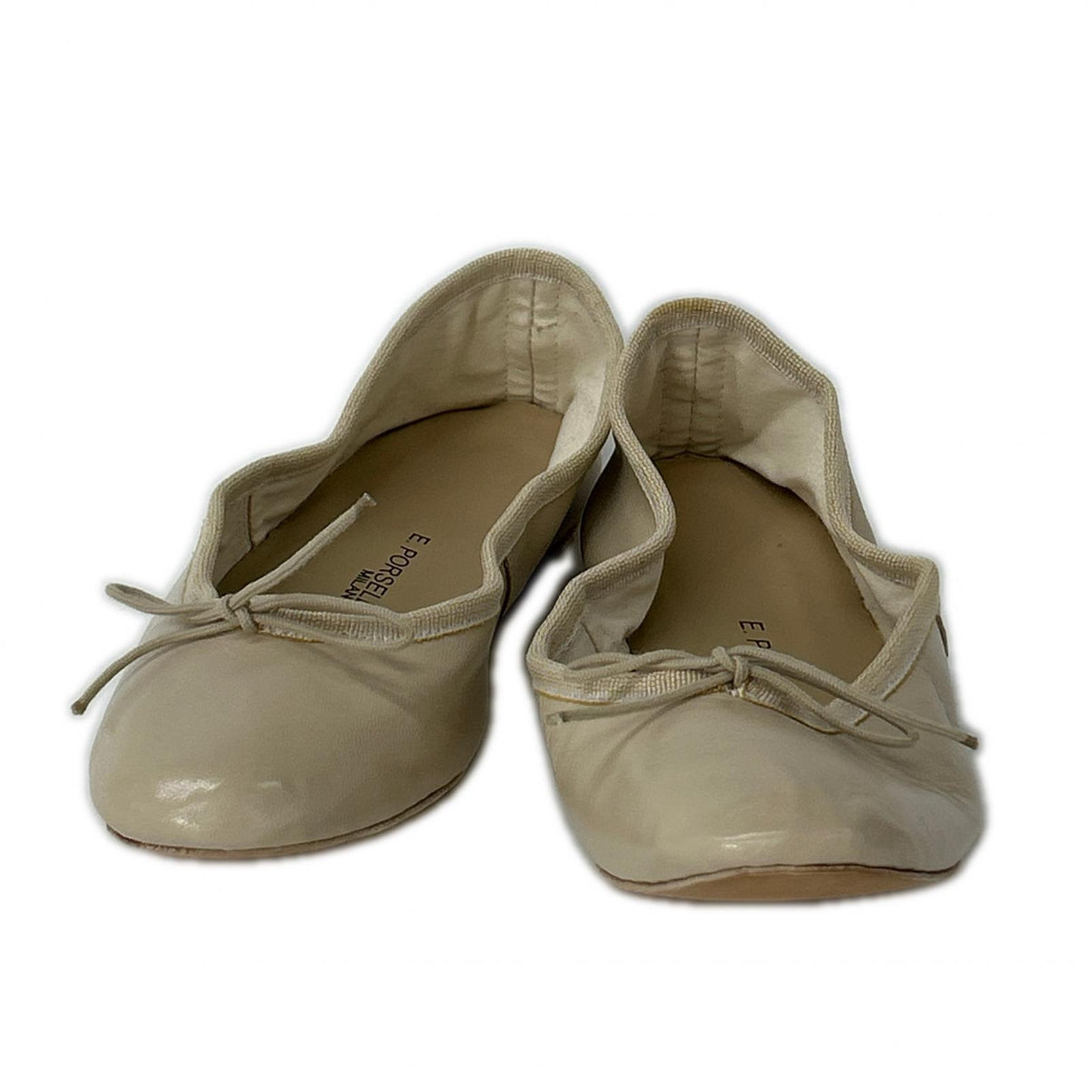 PORSELLI ポルセリ 【新品同様】leather ballet shoes shoes