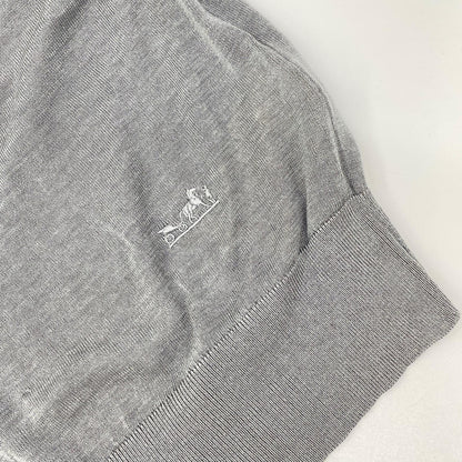 HERMES Hermès 5H2653DJ Calèche Cotton-silk high-gauge ribbed knit Tops