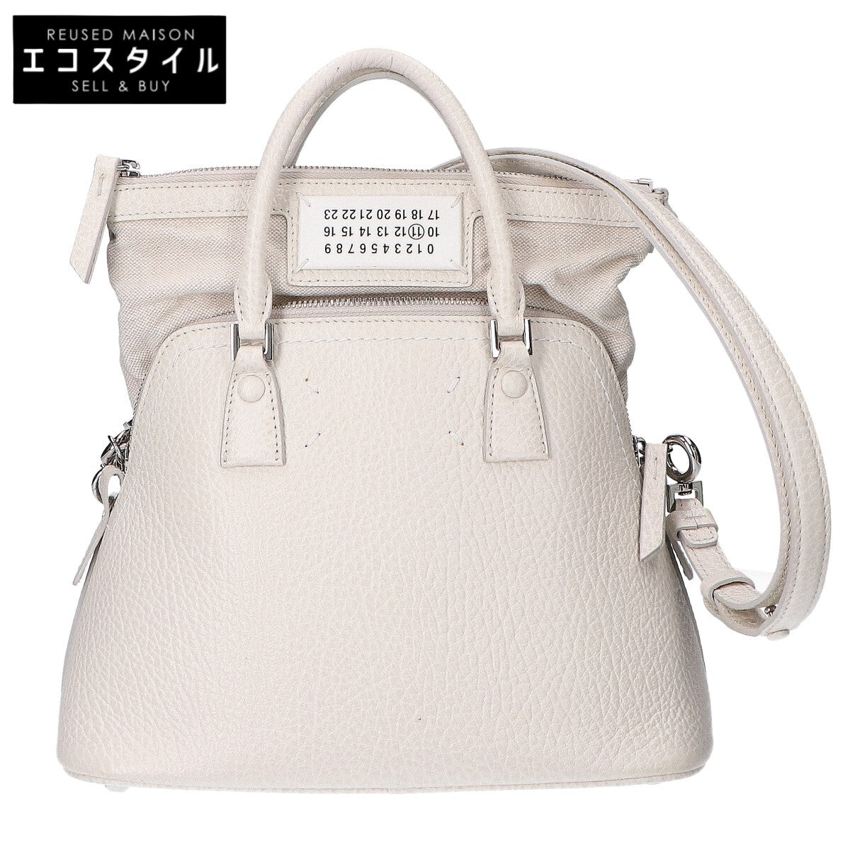 Maison margiela メゾンマルジェラ S56WG0082 5ACミニ グレインレザー 2WAY ハンドバッグ