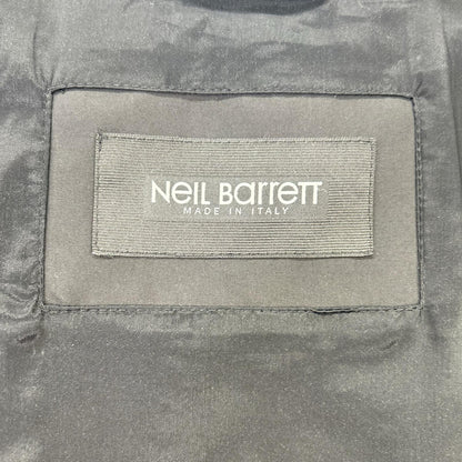 NeilBarrett ニールバレット PBSP409 サンダープリント ポケット ブラック MA-1 ボマージャケット ジャケット