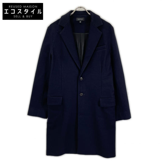 BARNEYSNEWYORK バーニーズニューヨーク 2055513 ネイビー ウール チェスターコート コート