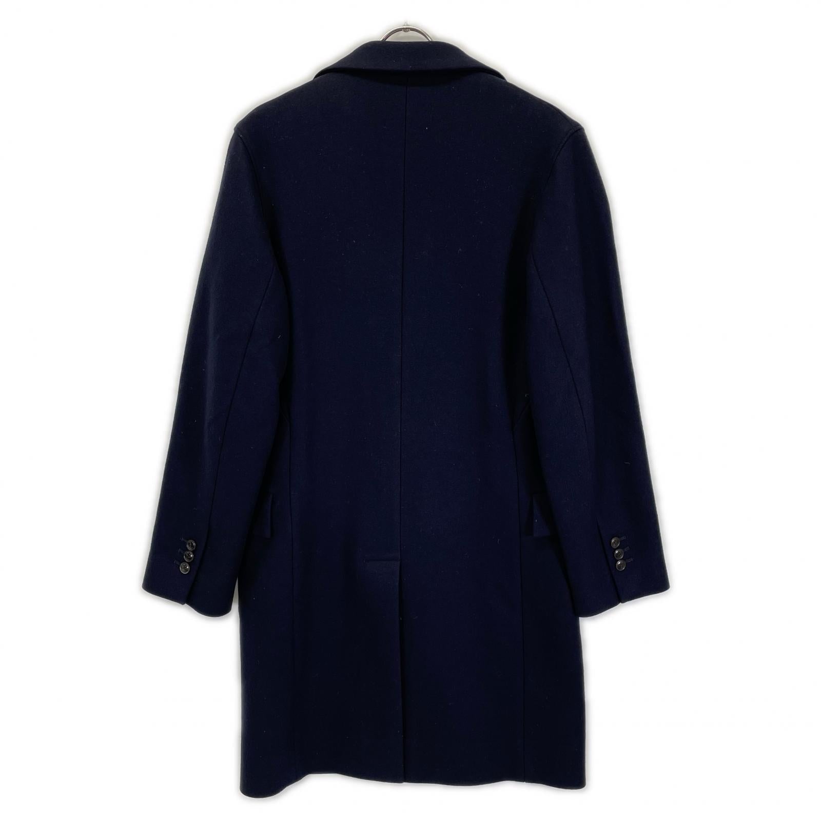 BARNEYSNEWYORK バーニーズニューヨーク 2055513 ネイビー ウール チェスターコート コート