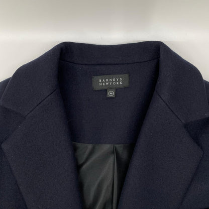 BARNEYSNEWYORK バーニーズニューヨーク 2055513 ネイビー ウール チェスターコート コート