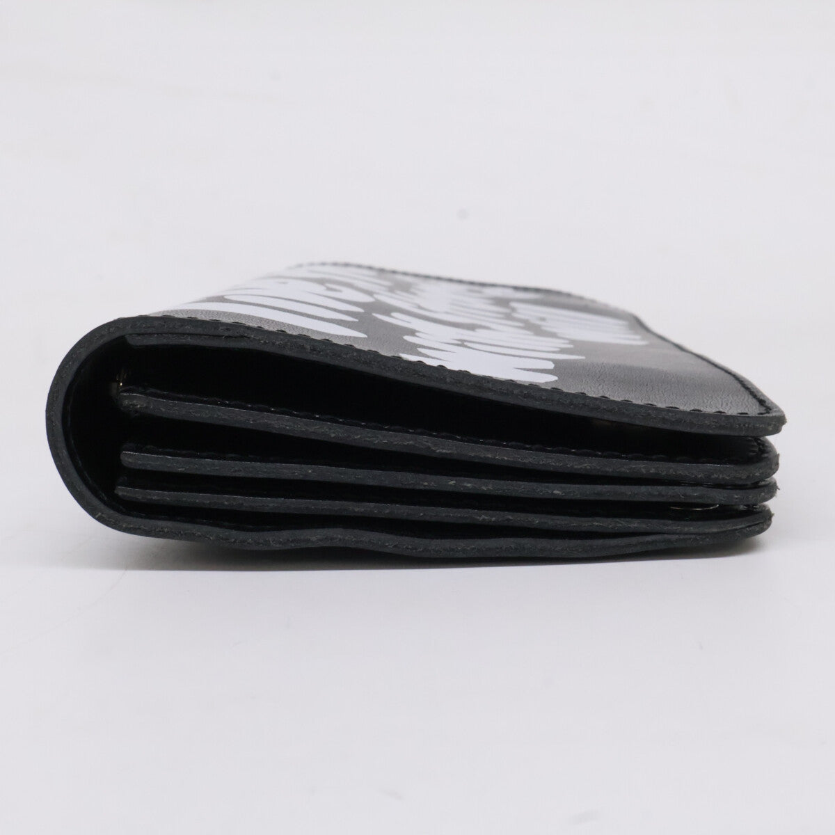 COMMEdesGARCONS コムデギャルソン 【新品同様】OZ-K917-051-1-1 Live Free With Strong Will Portafogli Wallet 長財布 長財布（小銭入れあり）