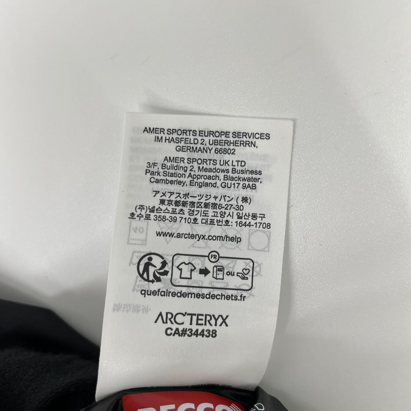 ARC'TERYX アークテリクス X00001051302 Beta ベータジャケット ブラック ジャケット