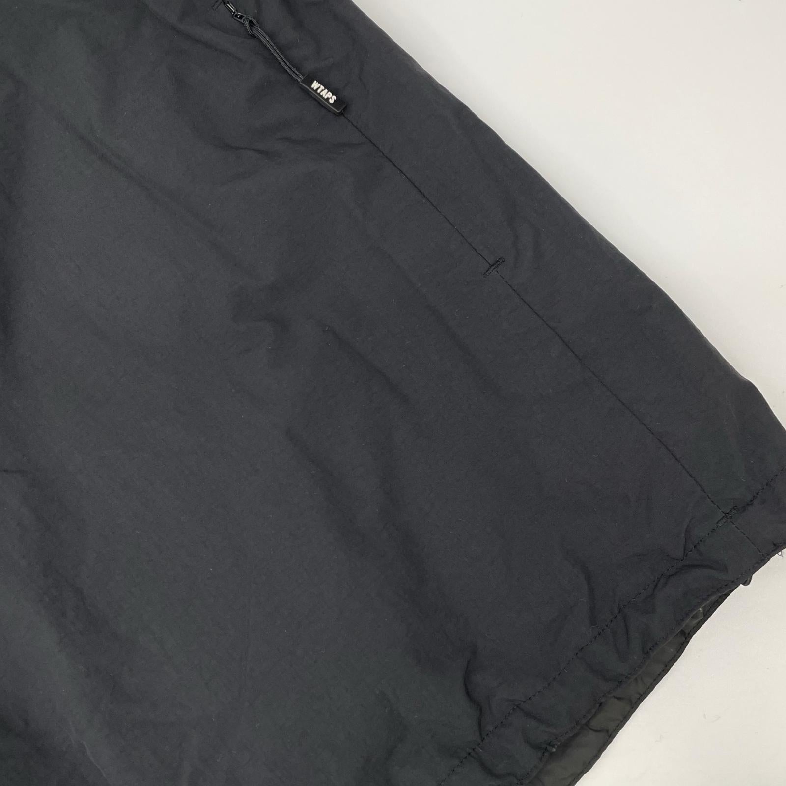 (W)TAPS ダブルタップス 26SS 261CWDT-JKM01 ブラック ナイロン トラックジャケット ジャケット