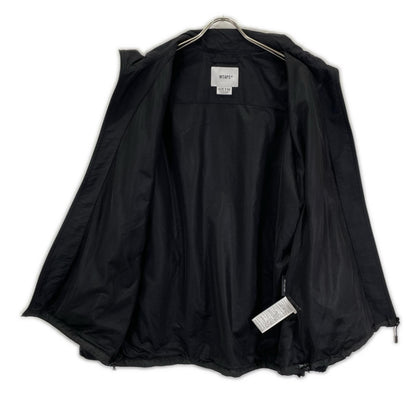 (W)TAPS ダブルタップス 26SS 261CWDT-JKM01 ブラック ナイロン トラックジャケット ジャケット