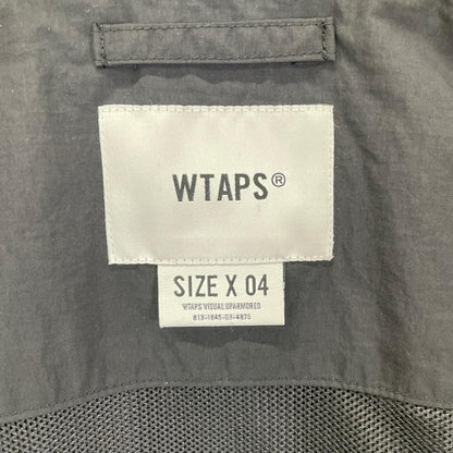 (W)TAPS ダブルタップス 26SS 261CWDT-JKM01 ブラック ナイロン トラックジャケット ジャケット