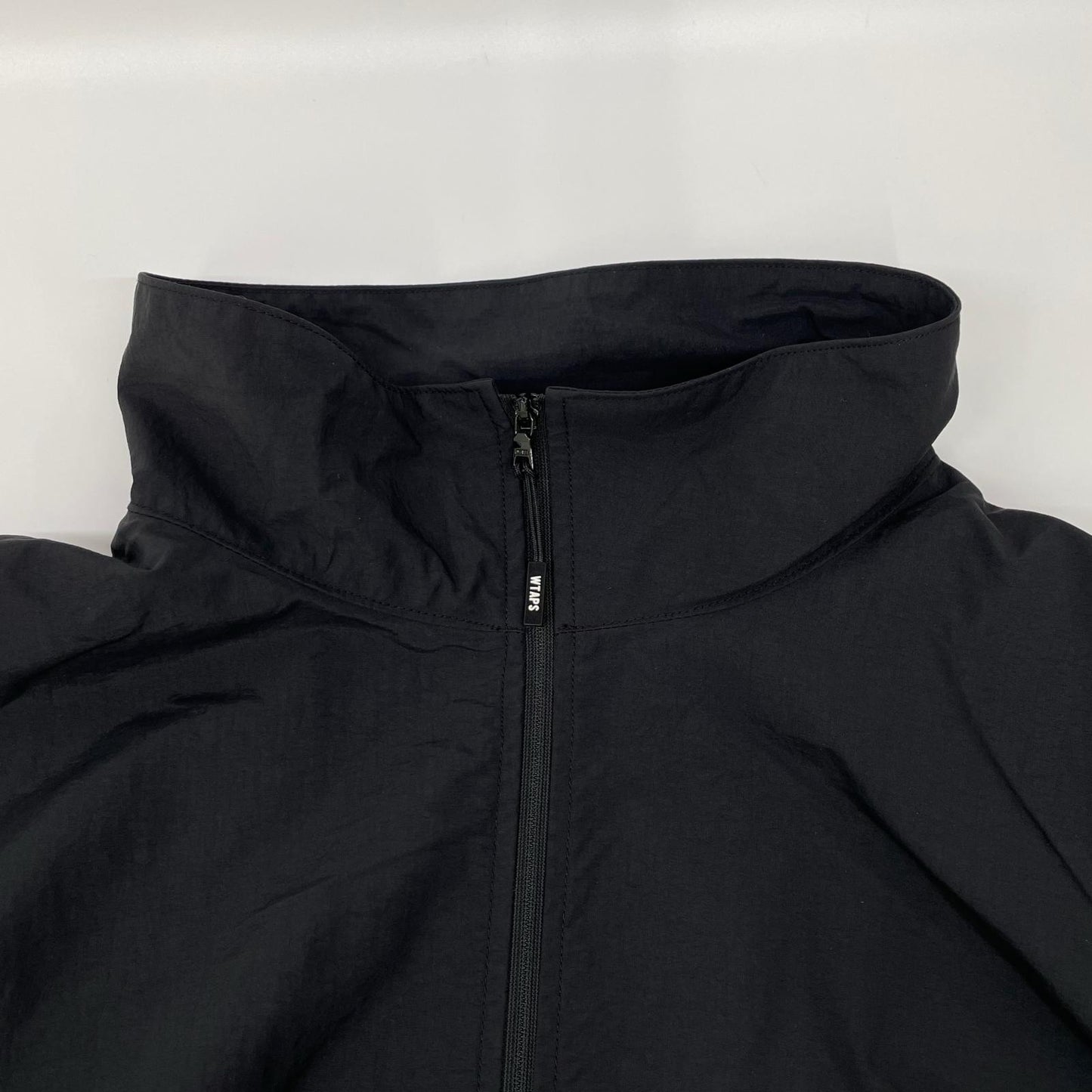 (W)TAPS ダブルタップス 26SS 261CWDT-JKM01 ブラック ナイロン トラックジャケット ジャケット
