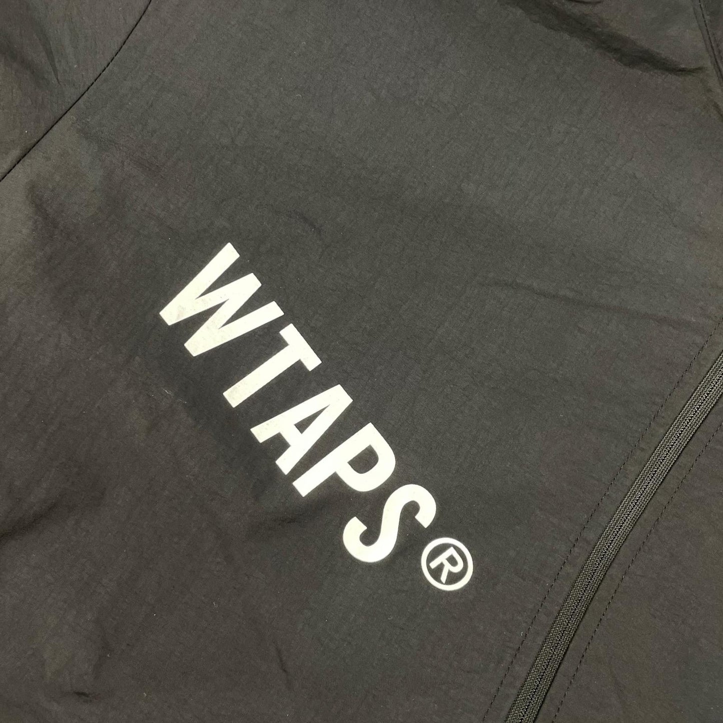 (W)TAPS ダブルタップス 26SS 261CWDT-JKM01 ブラック ナイロン トラックジャケット ジャケット