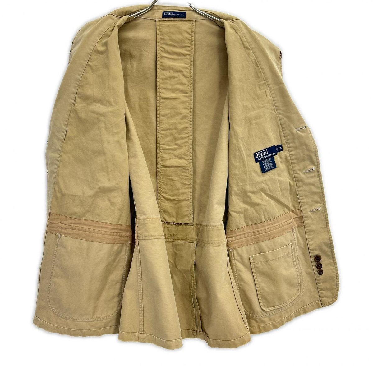 POLObyRalphLauren ポロラルフローレン 00s USEDリペア加工 MA-1デザイン ハンディングジャケット ジャケット