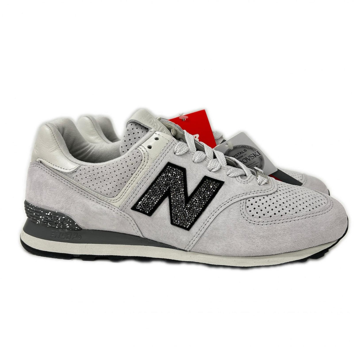 NEW BALANCE New Balance [Like new] US574MS1 Swarovski logo low-top sneakers shoes