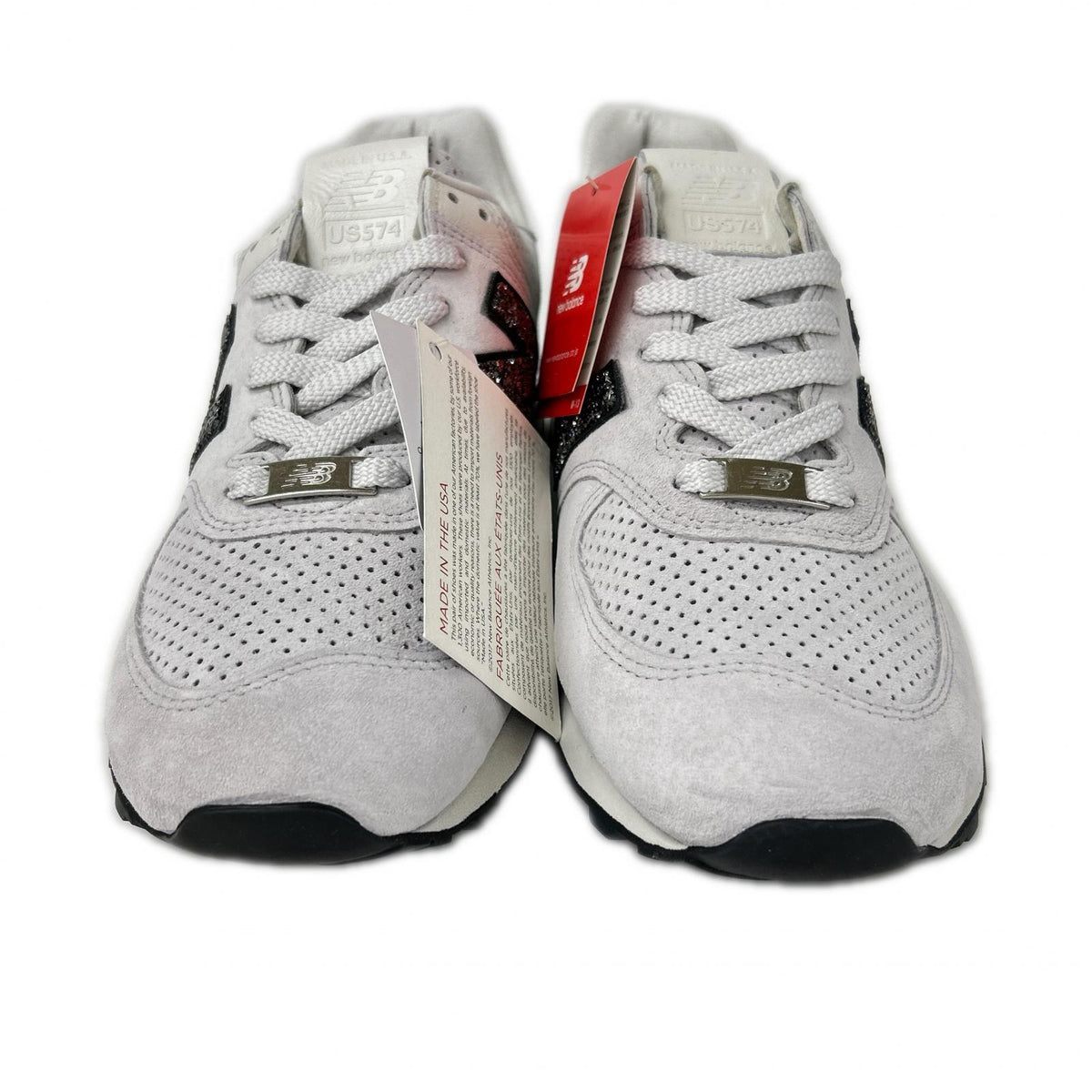 NEW BALANCE New Balance [Like new] US574MS1 Swarovski logo low-top sneakers shoes