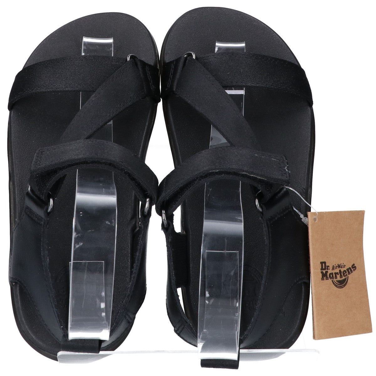 Dr.Martens ドクターマーチン 21702001 BALFOUR/バルフォア ブラック PUレザー ラバーソール サンダル シューズ