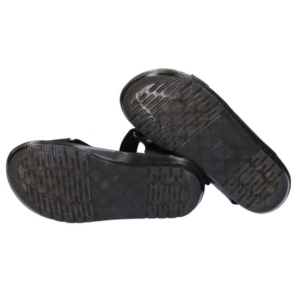 Dr.Martens ドクターマーチン 21702001 BALFOUR/バルフォア ブラック PUレザー ラバーソール サンダル シューズ