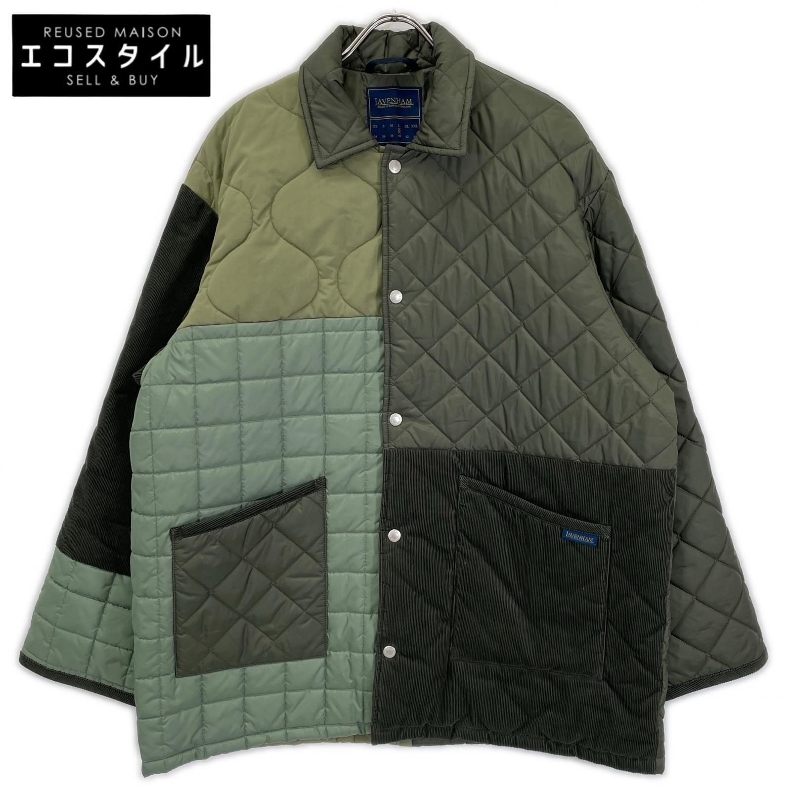 LAVENHAM ラベンハム SLJ4066 パッチワーク オーバーサイズド デンハム ジャケット ジャケット