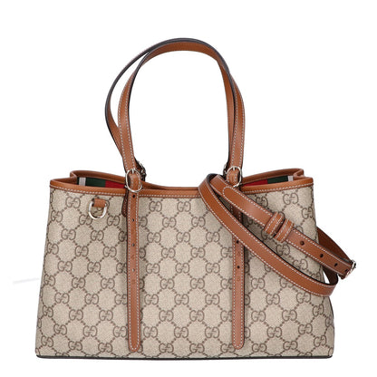 GUCCI グッチ 新品同様 815214 GGエンブレム ミディアム トートバッグ