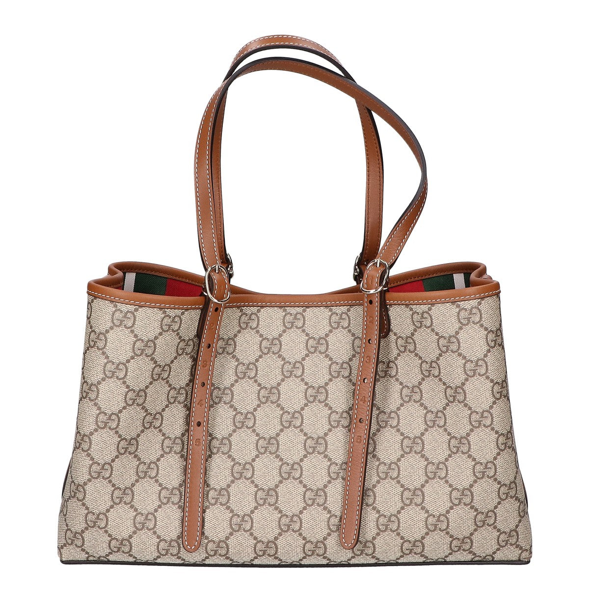 GUCCI グッチ 新品同様 815214 GGエンブレム ミディアム トートバッグ