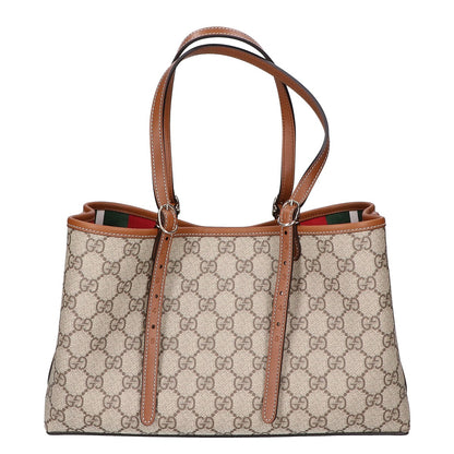 GUCCI グッチ 新品同様 815214 GGエンブレム ミディアム トートバッグ