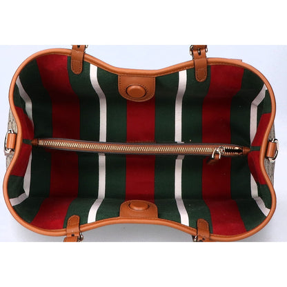 GUCCI グッチ 新品同様 815214 GGエンブレム ミディアム トートバッグ