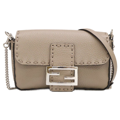 FENDI フェンディ 新品同様 8BS017 セレリア ミニバケット 2WAY チェーンショルダーバッグ ハンドバッグ