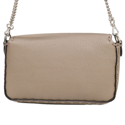 FENDI フェンディ 新品同様 8BS017 セレリア ミニバケット 2WAY チェーンショルダーバッグ ハンドバッグ