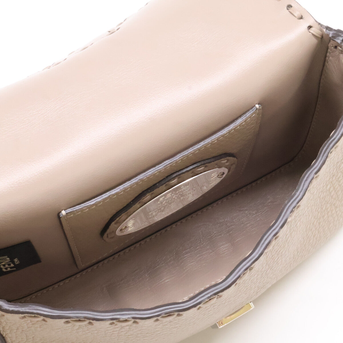 FENDI フェンディ 新品同様 8BS017 セレリア ミニバケット 2WAY チェーンショルダーバッグ ハンドバッグ