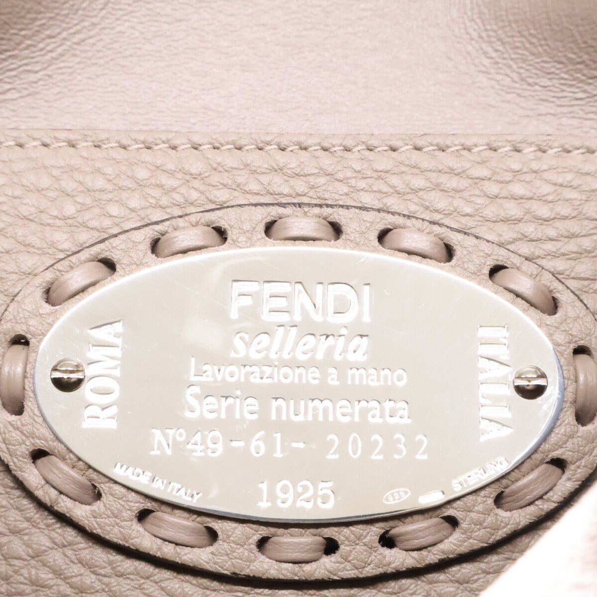 FENDI フェンディ 新品同様 8BS017 セレリア ミニバケット 2WAY チェーンショルダーバッグ ハンドバッグ