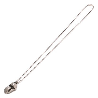 Chrome hearts クロムハーツ 925 ローリングストーンズ リップ&タン トップ＆ボールチェーン ペンダント ネックレス