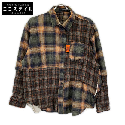 ALWAYS OUT OF STOCK オールウェイズアウトオブストック HA-024205208 ブラウン ネルシャツ トップス