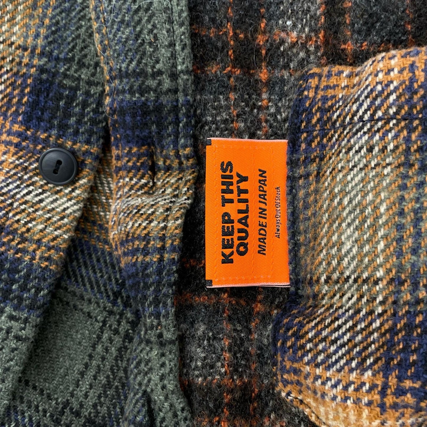 ALWAYS OUT OF STOCK オールウェイズアウトオブストック HA-024205208 ブラウン ネルシャツ トップス