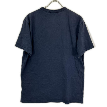 MAISON KITSUNE メゾンキツネ GU00154KJ0010 ブラック パッチ付き 半袖 シャツ トップス