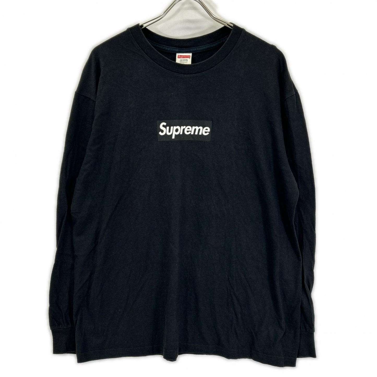 Supreme シュプリーム ブラック ボックスロゴ ロンT トップス