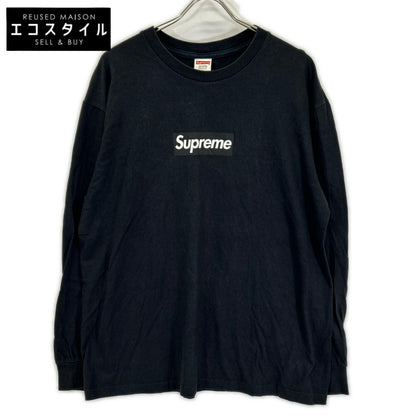 Supreme シュプリーム ブラック ボックスロゴ ロンT トップス